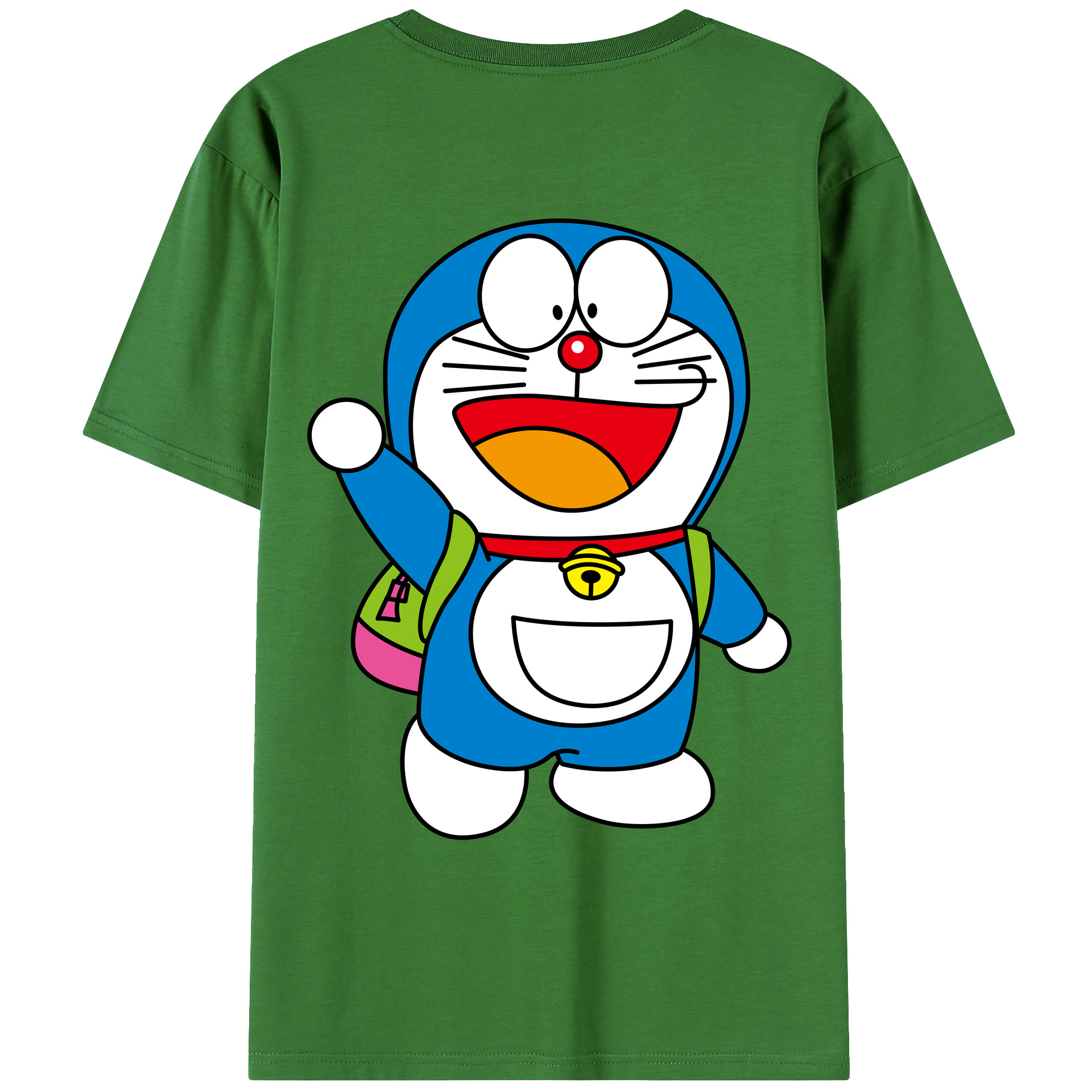 （画像用） ドラえもん Doraemon レディース半袖Tシャツ(バックプリント)
